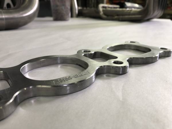 Custom CNC Titanium header Flanges