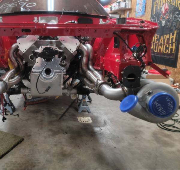 Custom Small Block Fox Body Turbo Headers