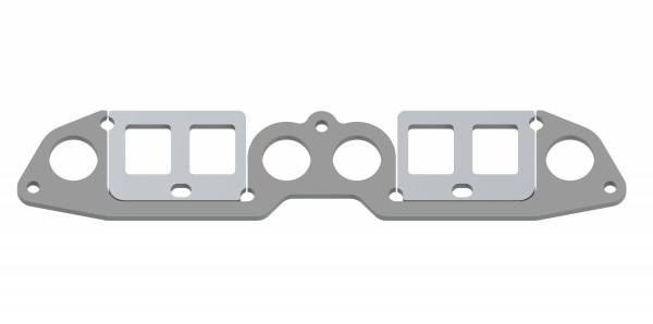 Stainless Headers - Jeep/AMC 2.5L/150 I-4 Manifold Flange Set: SS & Aluminum