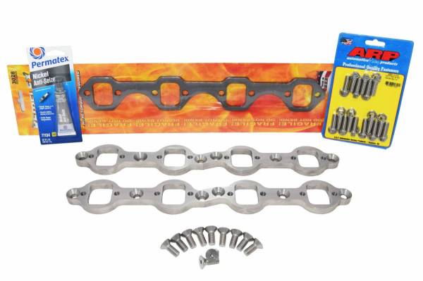 Stainless Headers - Small Block Ford to Chevy LS Header Adapter Flange Kit