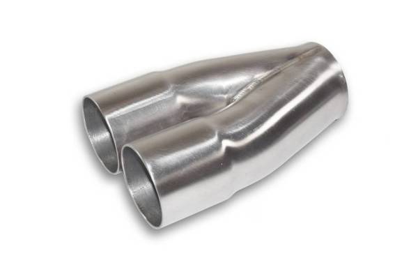 Stainless Headers - 2 1/8" Primary 2 into 1 Performance Merge Collector-CP2 Titanium 0.040"