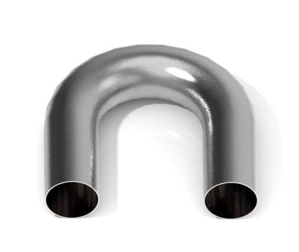 Stainless Headers - 2 3/4" x 4" CLR x 180 Degree 316 Stainless Mandrel Bend- FireSale