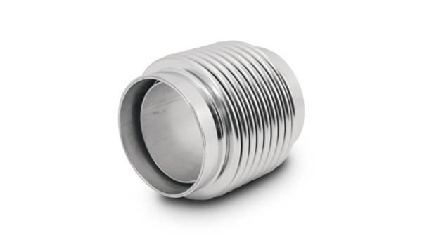 Vibrant Performance Electropolished Bellows Assembly- 2.00" x 3.25"- 321 Stainless Steel