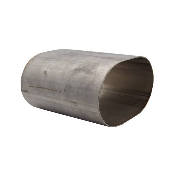 5" 304 Stainless Oval Exhaust Tubing