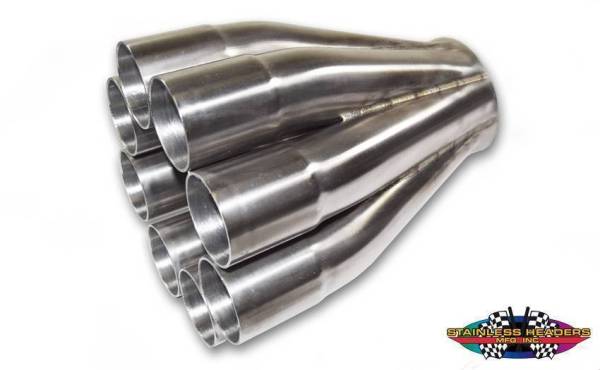 Stainless Headers - 1 1/2" Primary 8 into 1 Performance Merge Collector-16ga 304ss