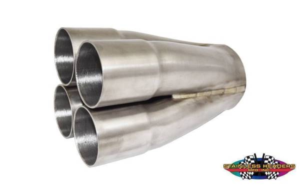 Stainless Headers - 1 3/4" Primary 4 into 1 Performance Merge Collector-16ga 304ss