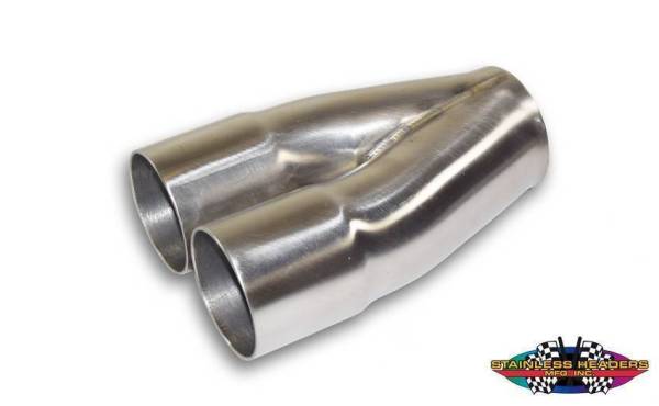 Stainless Headers - 1 5/8" Primary 2 into 1 Performance Merge Collector-16ga 304ss