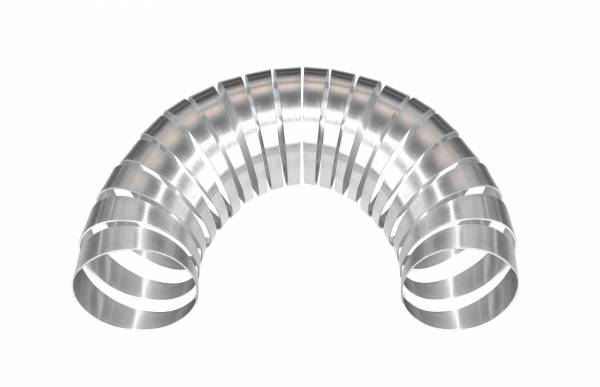 Stainless Headers - 4" 6061 Aluminum 180 Degree Pie Cut Kit