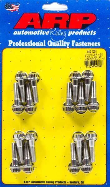 ARP - ARP 440-1201: Chrysler Gen III Hemi 12PT 8mm Stainless Header Bolt Kit