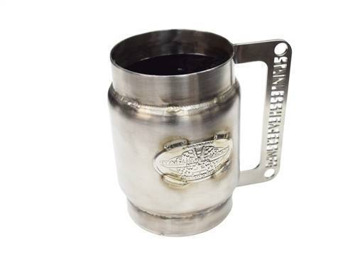 Stainless Headers - Stainless Steel American Beer Mug