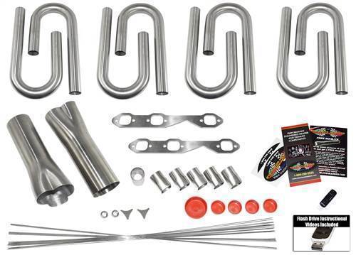 Stainless Headers - Chevrolet 4.3L Vortec 4300 Custom Header Build Kit