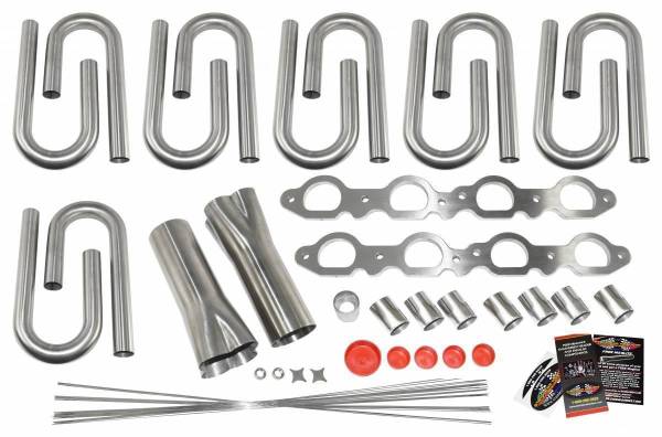 Stainless Headers - Chevrolet LS7/LSX Custom Header Build Kit