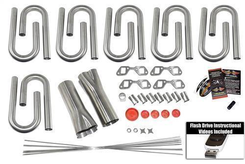 Stainless Headers - Buick Nailhead V-8 Custom Header Build Kit