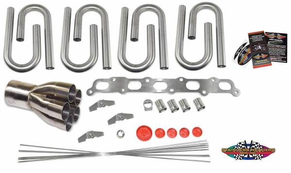 Stainless Headers - Chevrolet Colorado 5-Cyl Custom Header Build Kit