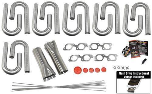 Stainless Headers - Big Block Chevy Sonny's 5.3" Bore Space Custom Header Build Kit