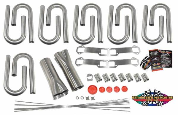 Stainless Headers - Chevrolet 348/409 Custom Header Build Kit