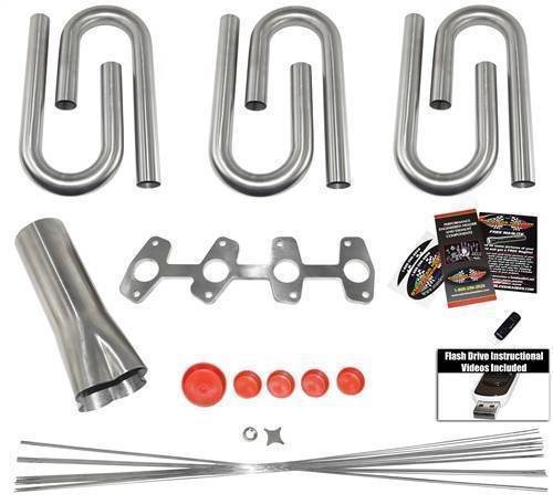 Stainless Headers - Chevrolet 2.2L S10/Sonoma Custom Header Build Kit