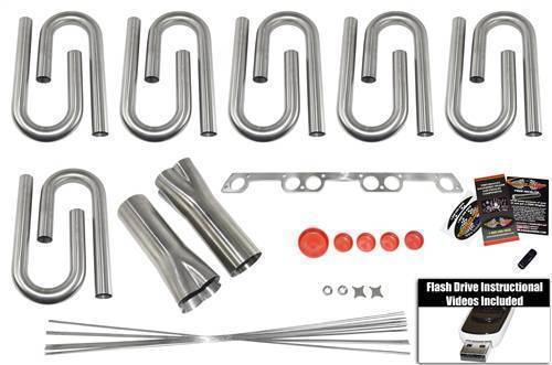 Stainless Headers - Chevrolet 292 Straight-6 Custom Header Build Kit