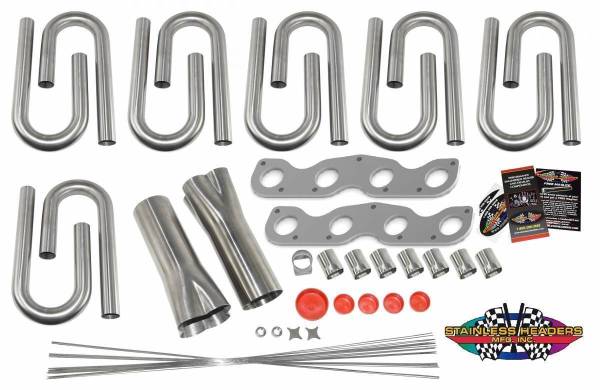 Stainless Headers - Mopar Early Hemi Custom Header Build Kit