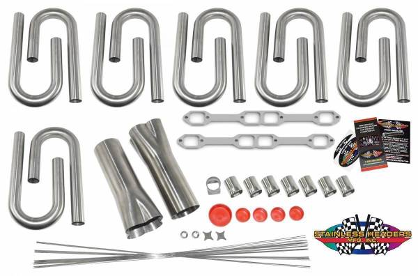 Stainless Headers - Small Block Mopar W-7 Custom Header Build Kit