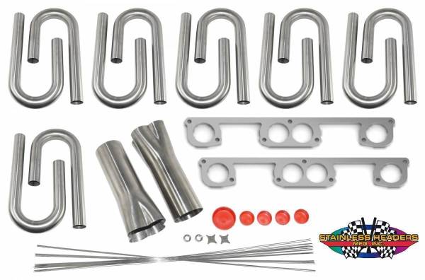 Stainless Headers - Small Block Mopar W-9 Custom Header Build Kit