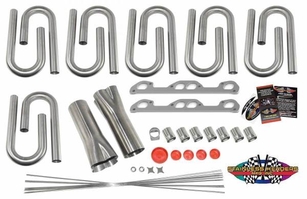 Stainless Headers - Pontiac 400/455 Ram Air II/IV Custom Header Build Kit