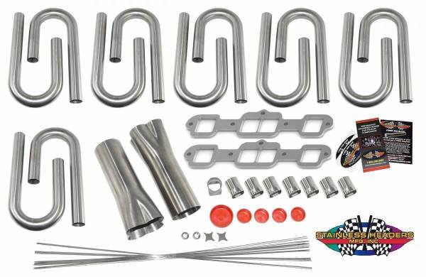 Stainless Headers - Oldsmobile 400/455 Custom Header Build Kit