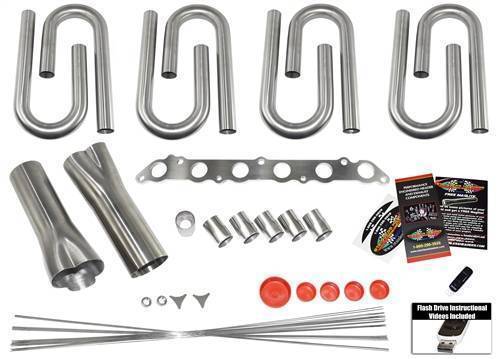 Stainless Headers - Toyota 7M-GE Custom Header Build Kit