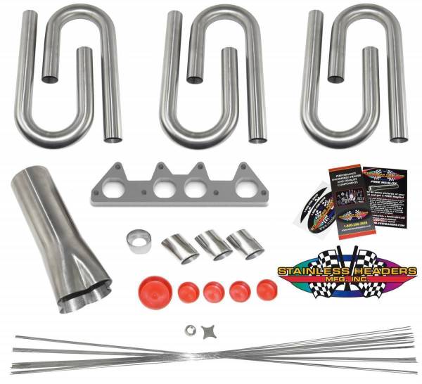 Stainless Headers - Honda F22 Custom Header Build Kit