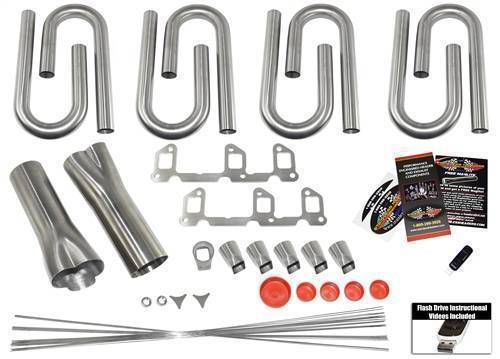 Stainless Headers - Buick Fireball V-6 Custom Header Build Kit