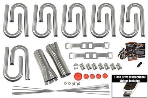 Stainless Headers - Buick 400/430/455 Custom Header Build Kit