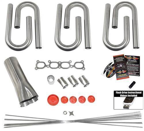 Stainless Headers - Mazda Protégé 8th Gen. Custom Header Build Kit