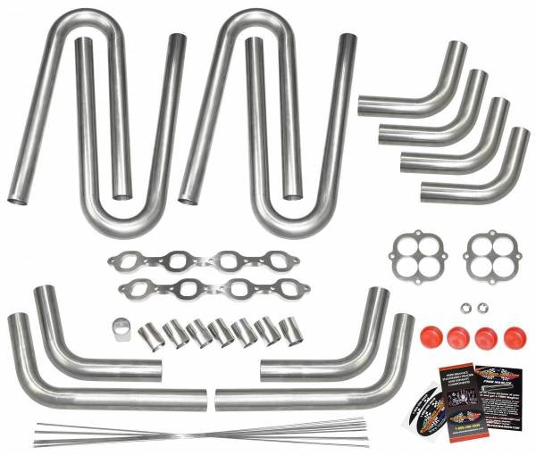 Stainless Headers - Small Block Ford Z304 Cobra Kit Car Custom Header Build Kit