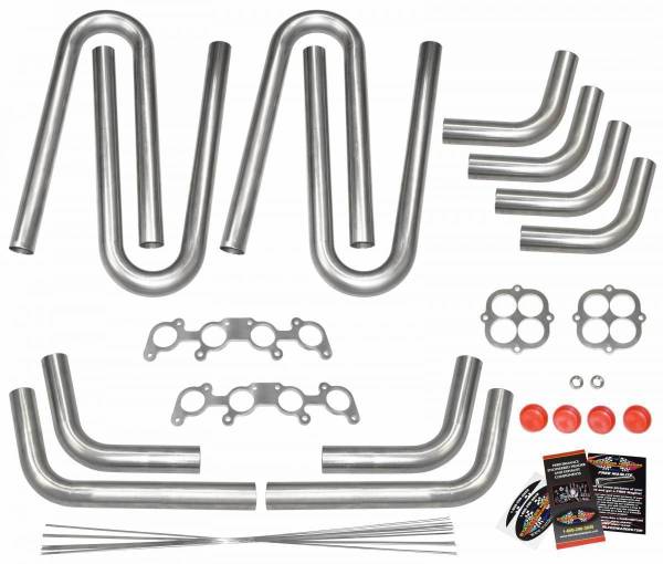 Stainless Headers - Ford 5.0L Coyote Cobra Kit Car Custom Header Build Kit