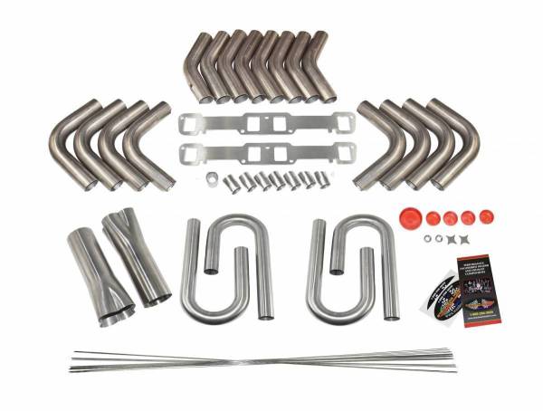 Stainless Headers - Buick 455 Custom Fender Exit Header Build Kit