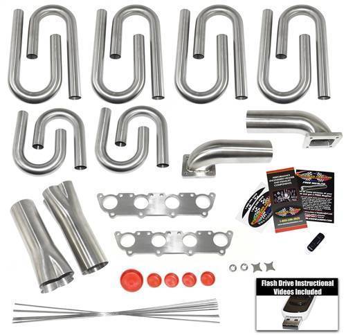 Stainless Headers - Audi 4.2L V8 RS6 Custom Turbo Header Build Kit