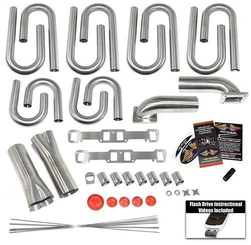 Stainless Headers - Buick 350/400/455 Custom Turbo Header Build Kit