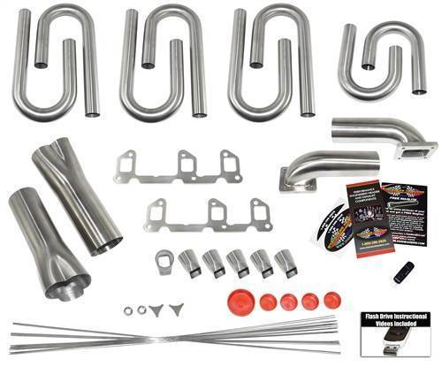 Stainless Headers - Buick Fireball V-6 Custom Turbo Header Build Kit