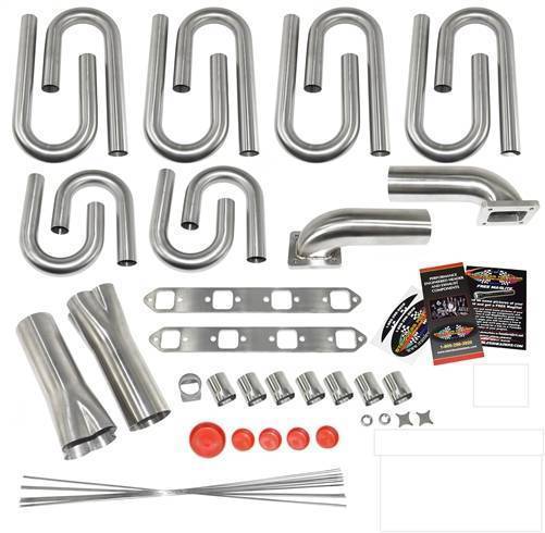 Stainless Headers - Cadillac 500 Custom Turbo Header Build Kit