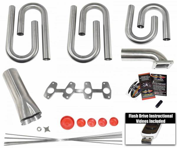 Stainless Headers - Chevrolet 2.2L S10/Sonoma Custom Turbo Header Build Kit