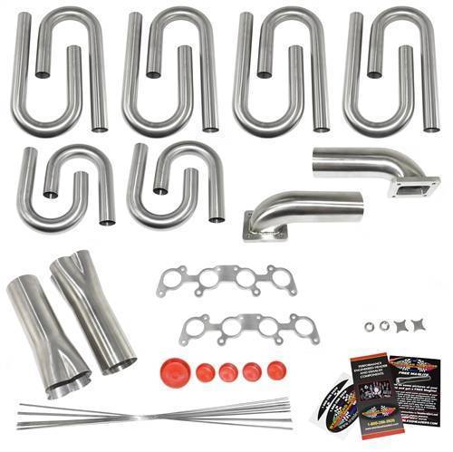 Stainless Headers - Ford 5.0L Coyote Custom Turbo Header Build Kit