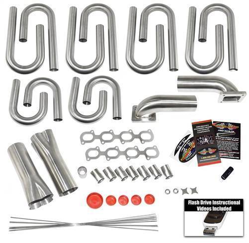 Stainless Headers - Ford 5.4L 4-Valve Custom Turbo Header Build Kit