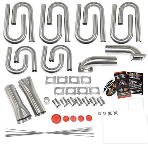 Stainless Headers - Mercedes C63 AMG Custom Turbo Header Build Kit