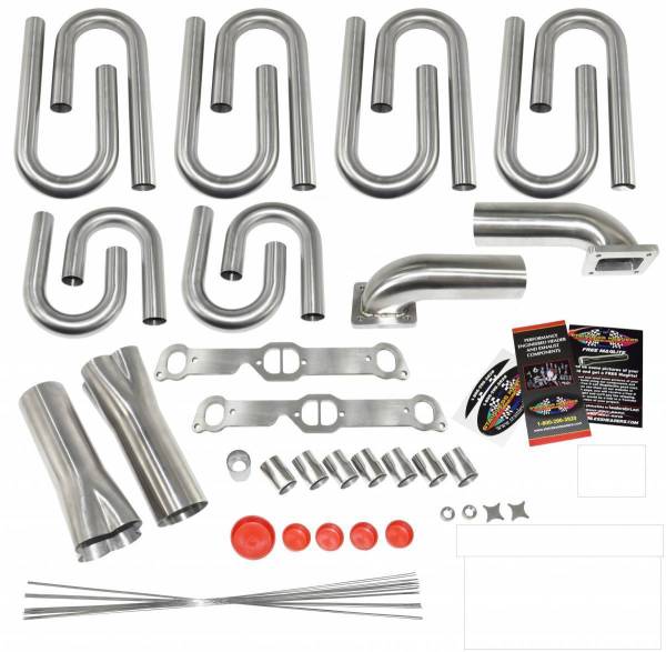 Stainless Headers - Pontiac 400/455 Custom Turbo Header Build Kit