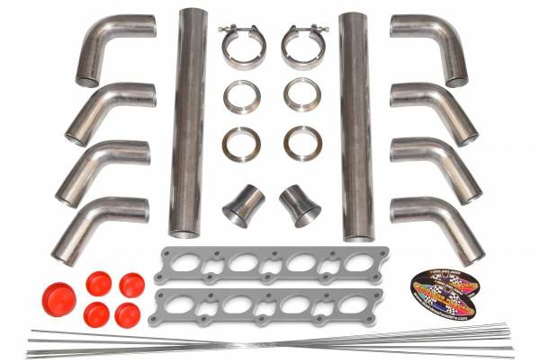 Stainless Headers - Brad Anderson 6x/8x Turbo Manifold Build Kit