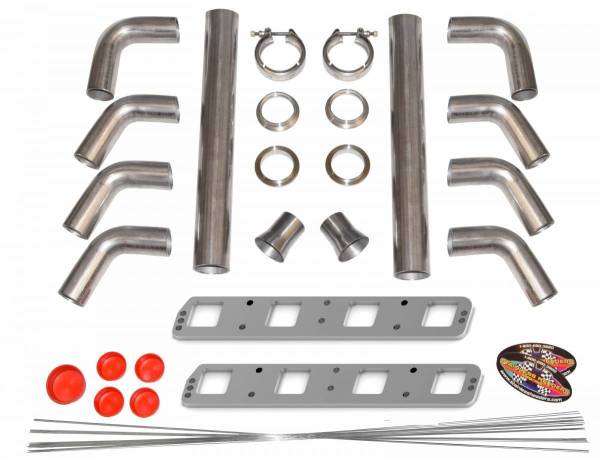 Stainless Headers - Gen II 426 Hemi Turbo Manifold Build Kit