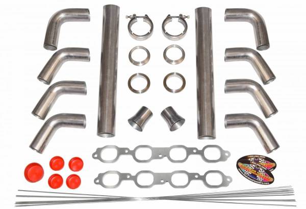 Stainless Headers - Gen V Small Block Chevy LT1/LT4 Turbo Manifold Build Kit