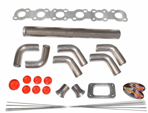 Stainless Headers - Nissan RB25 Side-Mount Turbo Manifold Build Kit