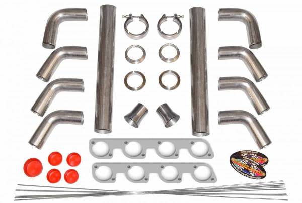 Stainless Headers - Small Block Ford SC-1 Turbo Manifold Build Kit