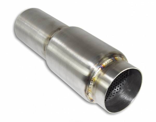 Stainless Headers - 2 1/2" Diameter x 8" Long Collector Muffler